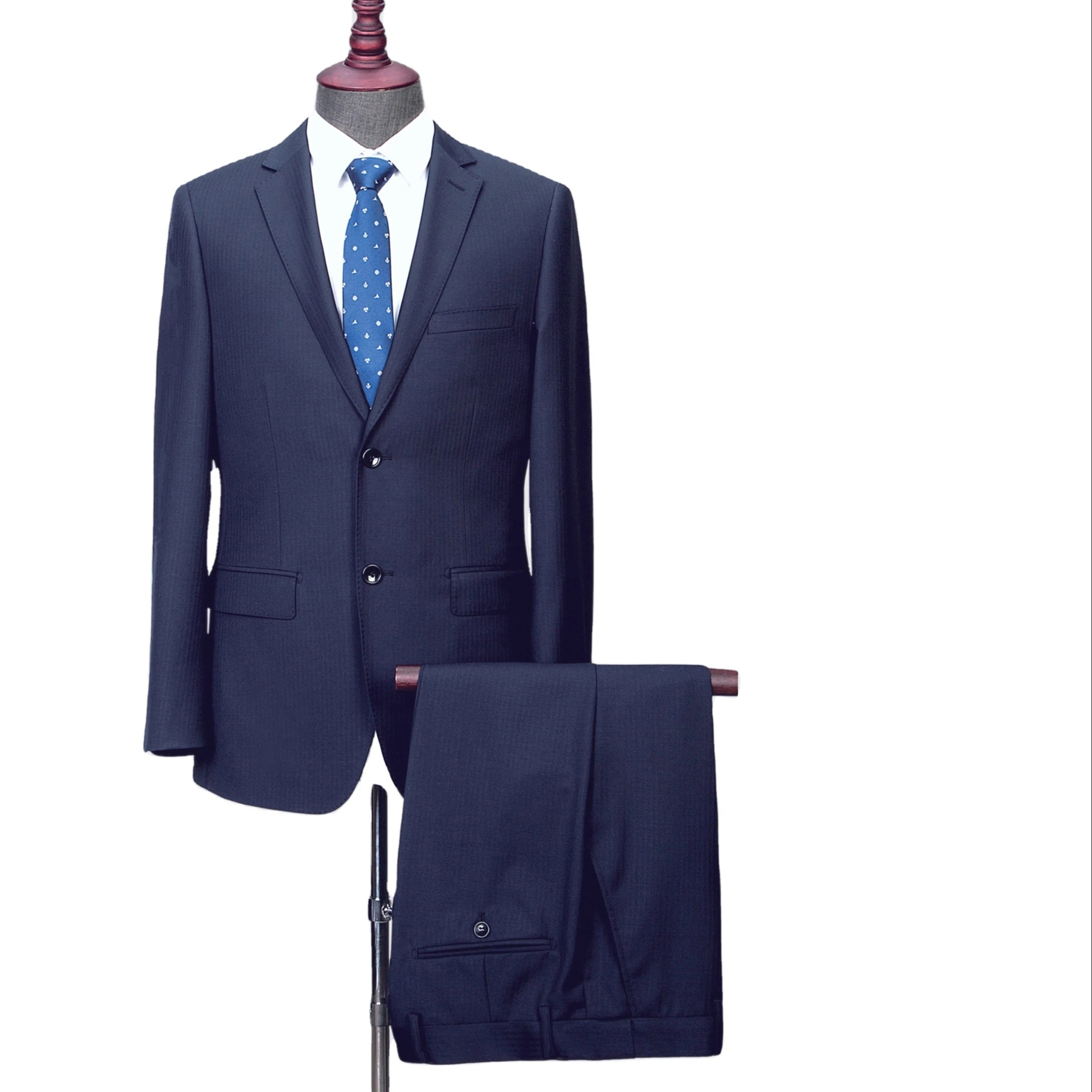 2021 New style factory direct hot sale high quality custom logo label men business 3 pieces formal suit