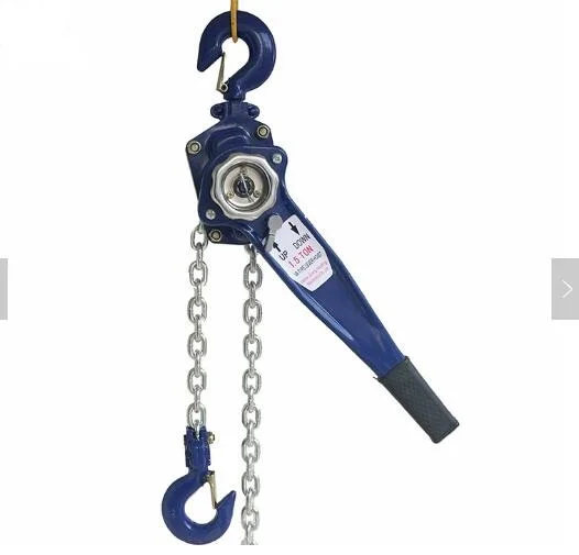 Crane Lifting  Equipment 0.75t Lever Hoist Mini Construction Lift