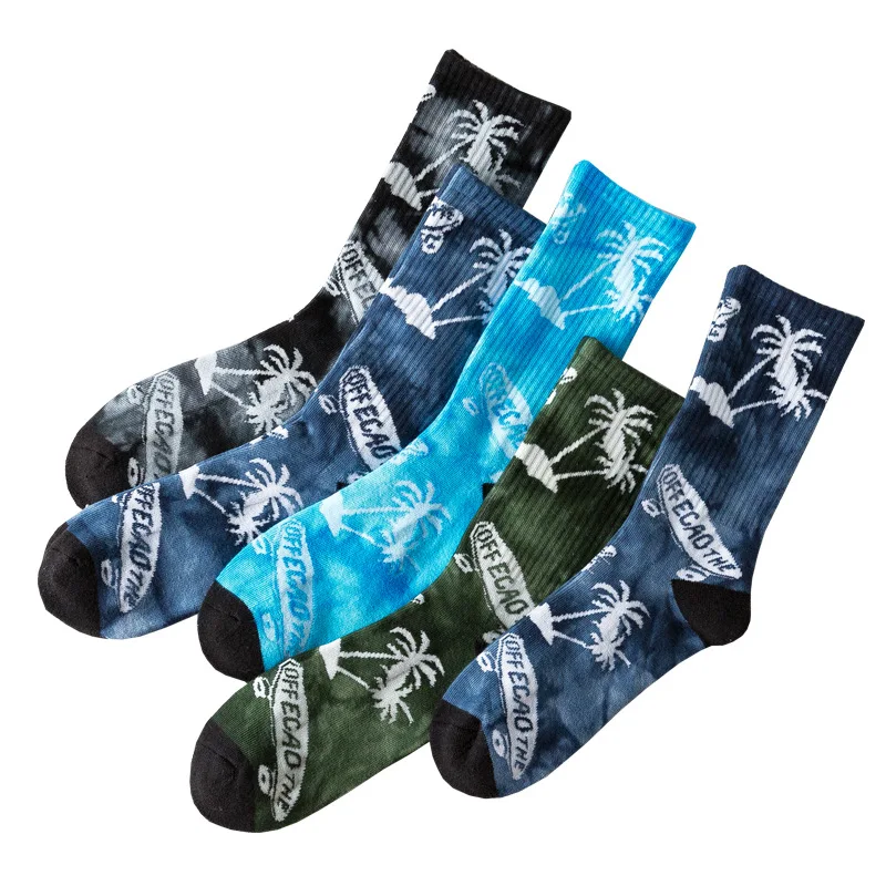 OEM Wholesale business socks Custom long fancy work  cotton  Sock