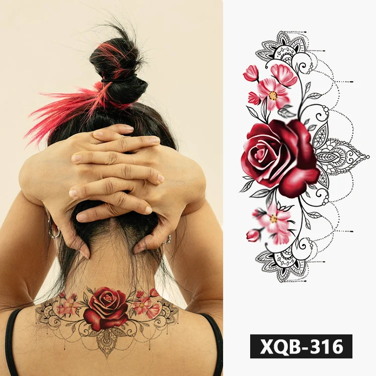 High quality harmless wholesale 3D temporary tattoo stickers custom waterproof and durable sexy fashion tattoo stickers