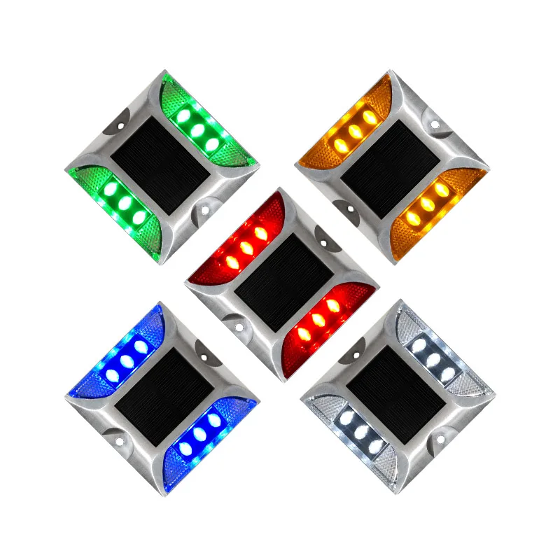 Aluminum reflective cat eye road stud china eye road stud zebra crossing solar road stud