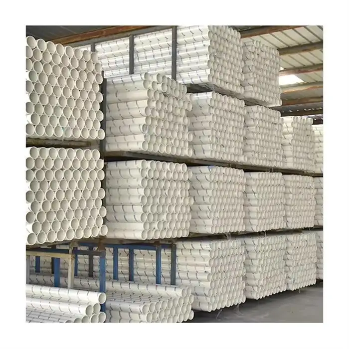 Bulk Plastic Pipe Manufacturer Schedule 40 White PVC Pipe