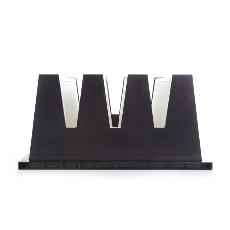 
China excellent manufacturer custom large filter area plastic frame hepa v bank air filter 