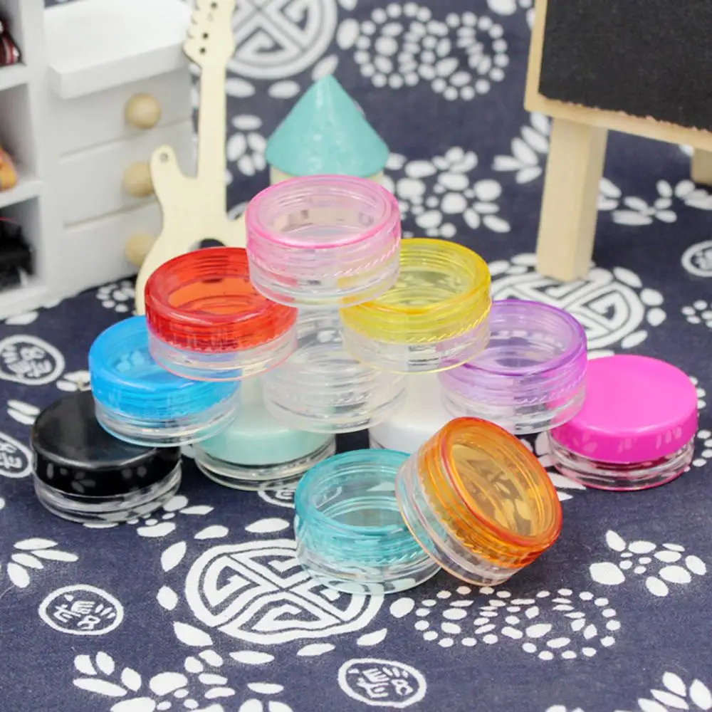 3g 5g Empty Plastic Clear Cosmetic Jars Makeup Container Lotion Bottle Vials Face Cream Sample Pots Gel Box