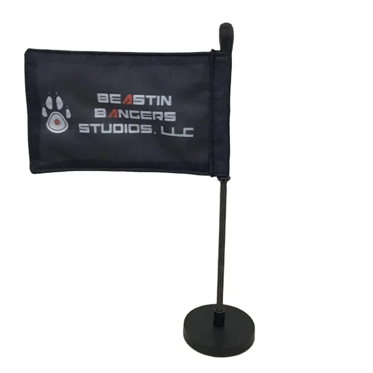 Дешевый Рекламный Автомобильный флаг черный магнитный