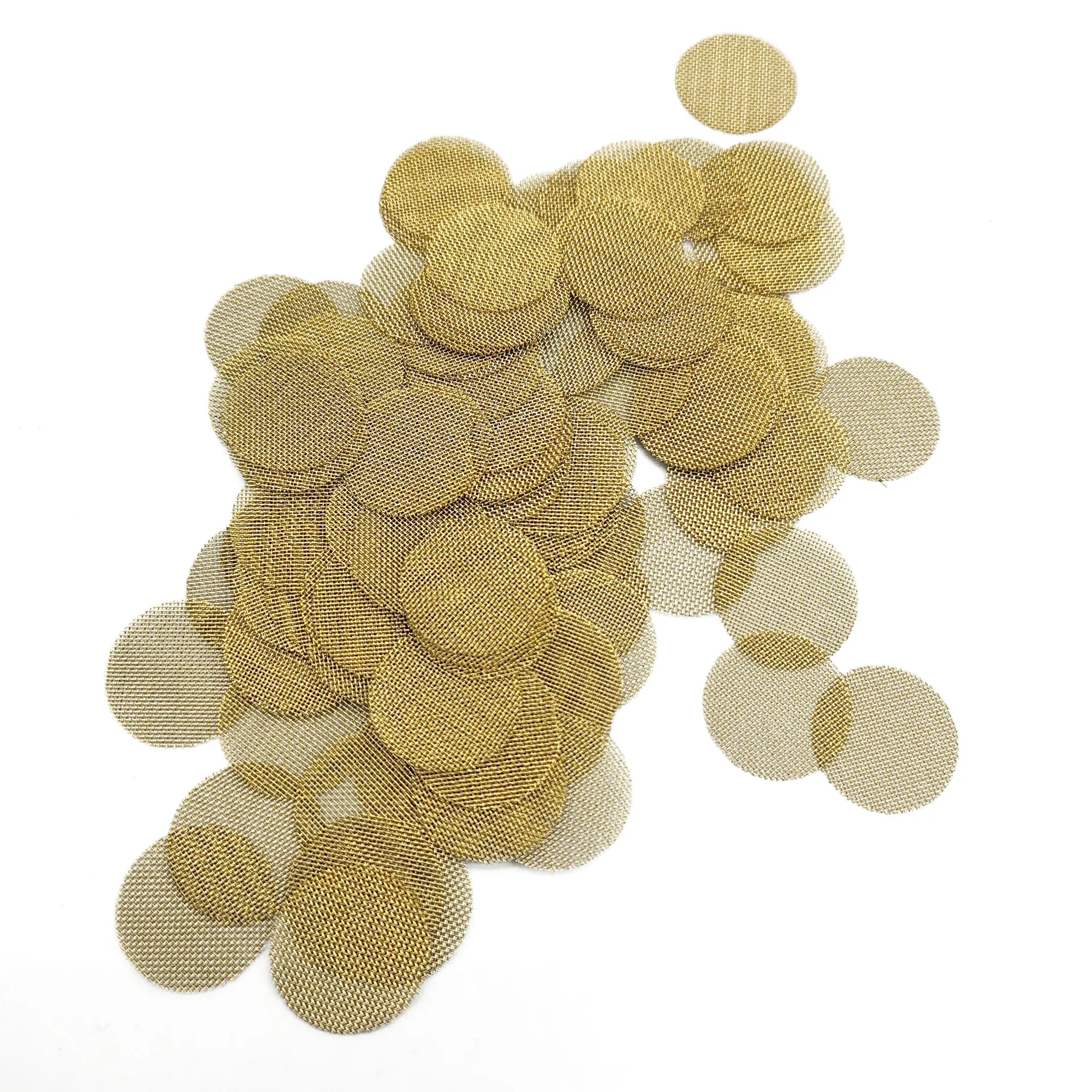 High Quality Stainless Steel Pipe Screens for Lighters & Smoking Accessories-12.7 15 16 19 20mm Sizes smoking filter disc