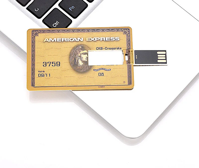 
Factory OEM credit 32gb memory card with customized logo usb flash drive memory card 64gb 32gb 128gb for exhibition gift 