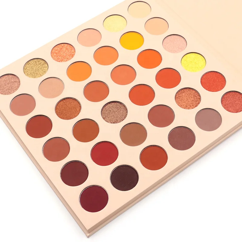 Your own brand private label makeup 36 colors eyeshadow palette