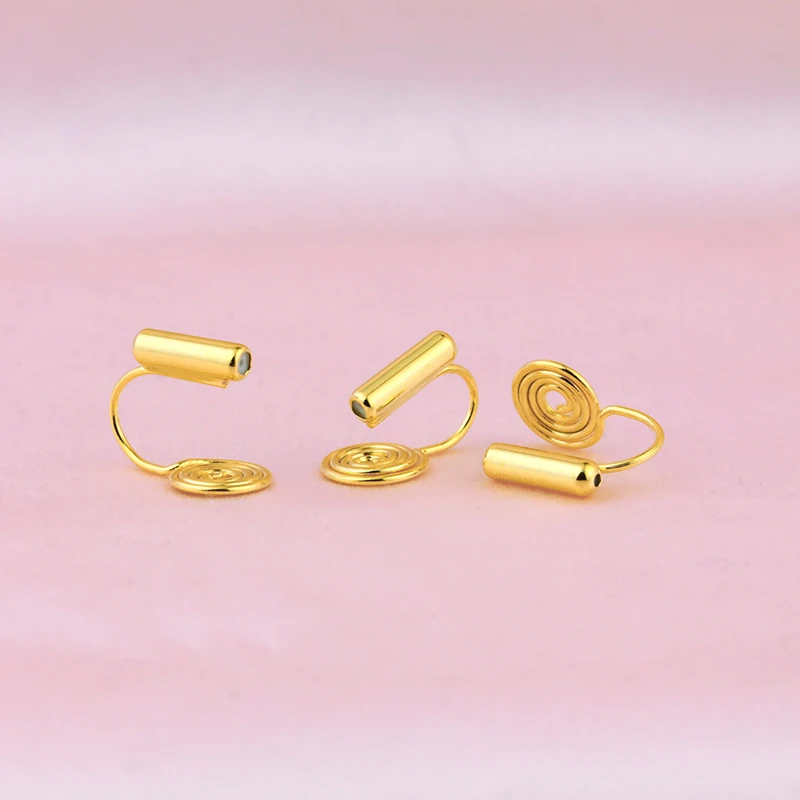 DIY jewelry accessories earrings change ear clip artifact mosquito coil ear clip converter pain relief clip