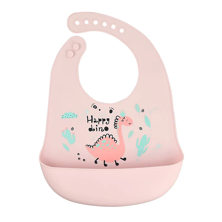 High Quality Soft Bibs Food Grade Silicone Baby Bib