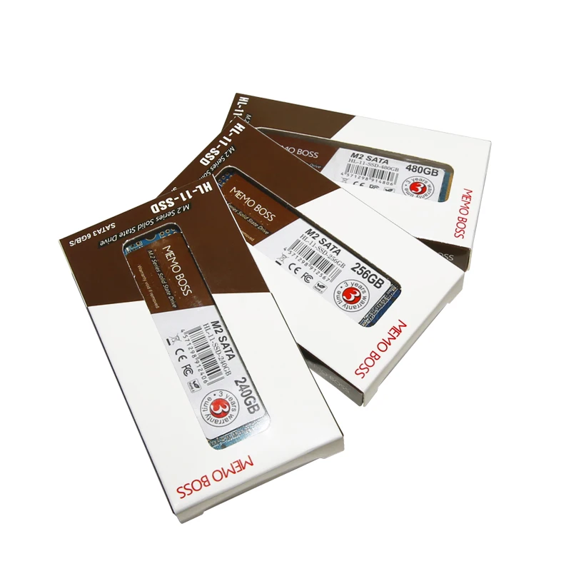Твердотельный жесткий диск Memoboss по лучшей цене SSD Sata3 250 ГБ 500 1 ТБ 2 Ngff M.2 2280 Ssd
