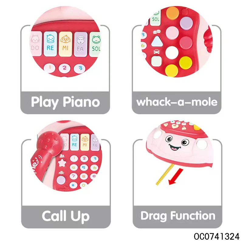 Cartoon baby telephone baby toys telephone baby telephone toy cartoon simulated landline