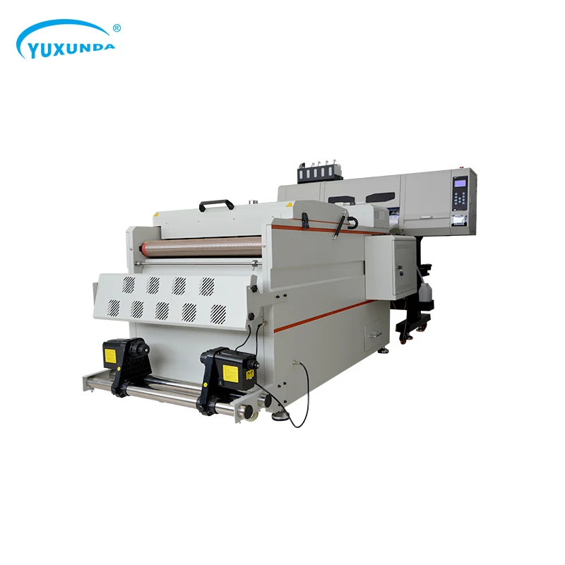 Fast Speed DTF Printer T shirt Transfer Printer Roll PET Film Hot Melt Powder And Powder Shaker Machine