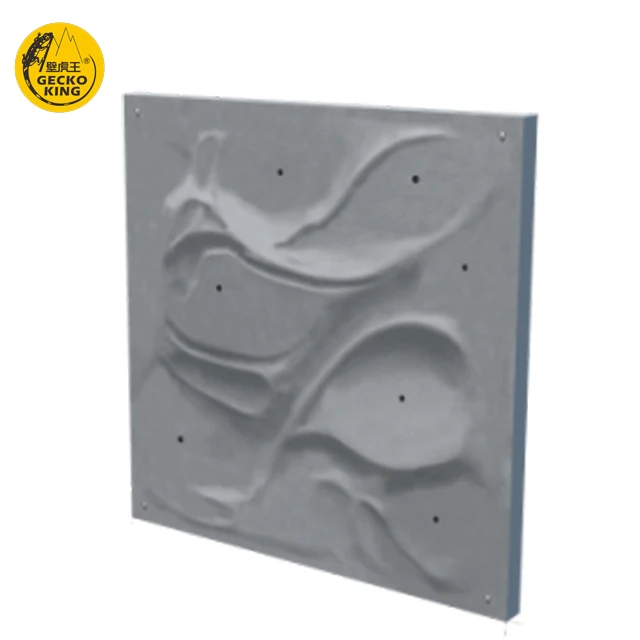 Artificial swimming pool climbing wall