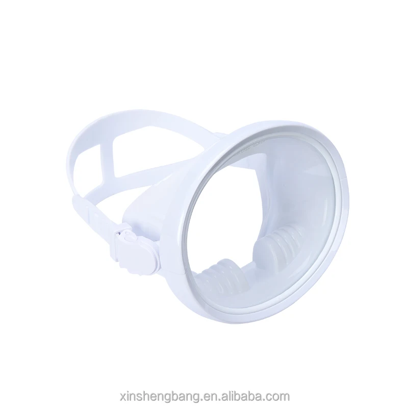 Flexible elastic liquid silicone VIEWUNOBSTRUCTED DIVING VIEWING Dive Frameless Oval Free Diving Mask