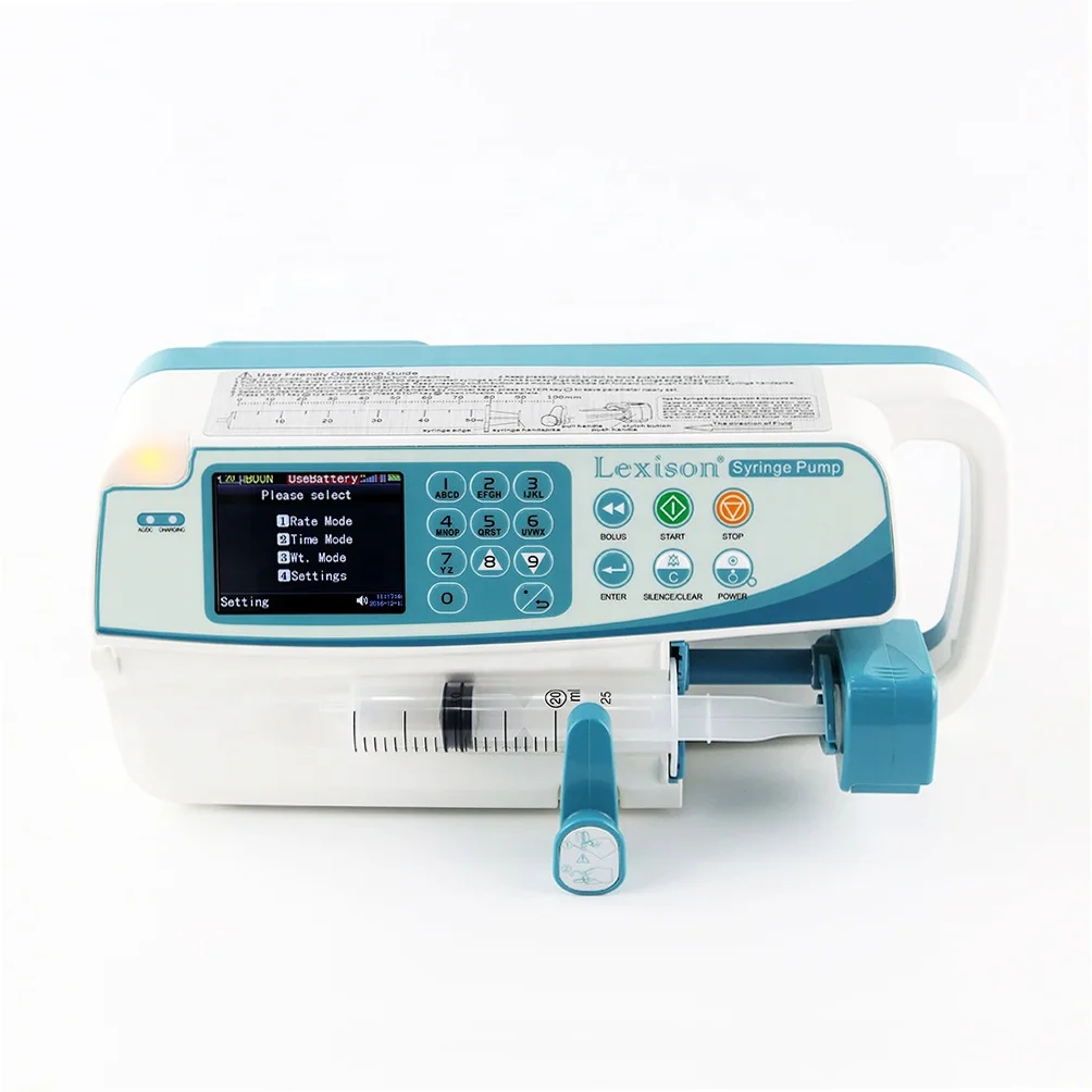 Lexison Veterinary Equipment: PRSP-H4000V High Quality Cheap Price Veterinary use Syringe Pump for animal use