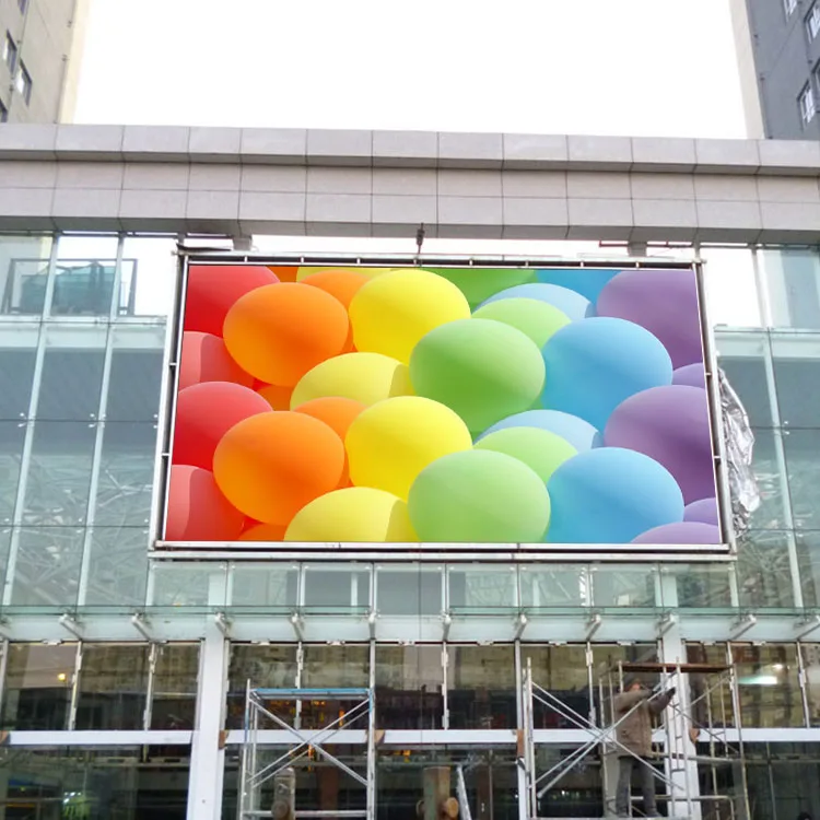 Shopping Mall Square Media P6 led video wall outdoor