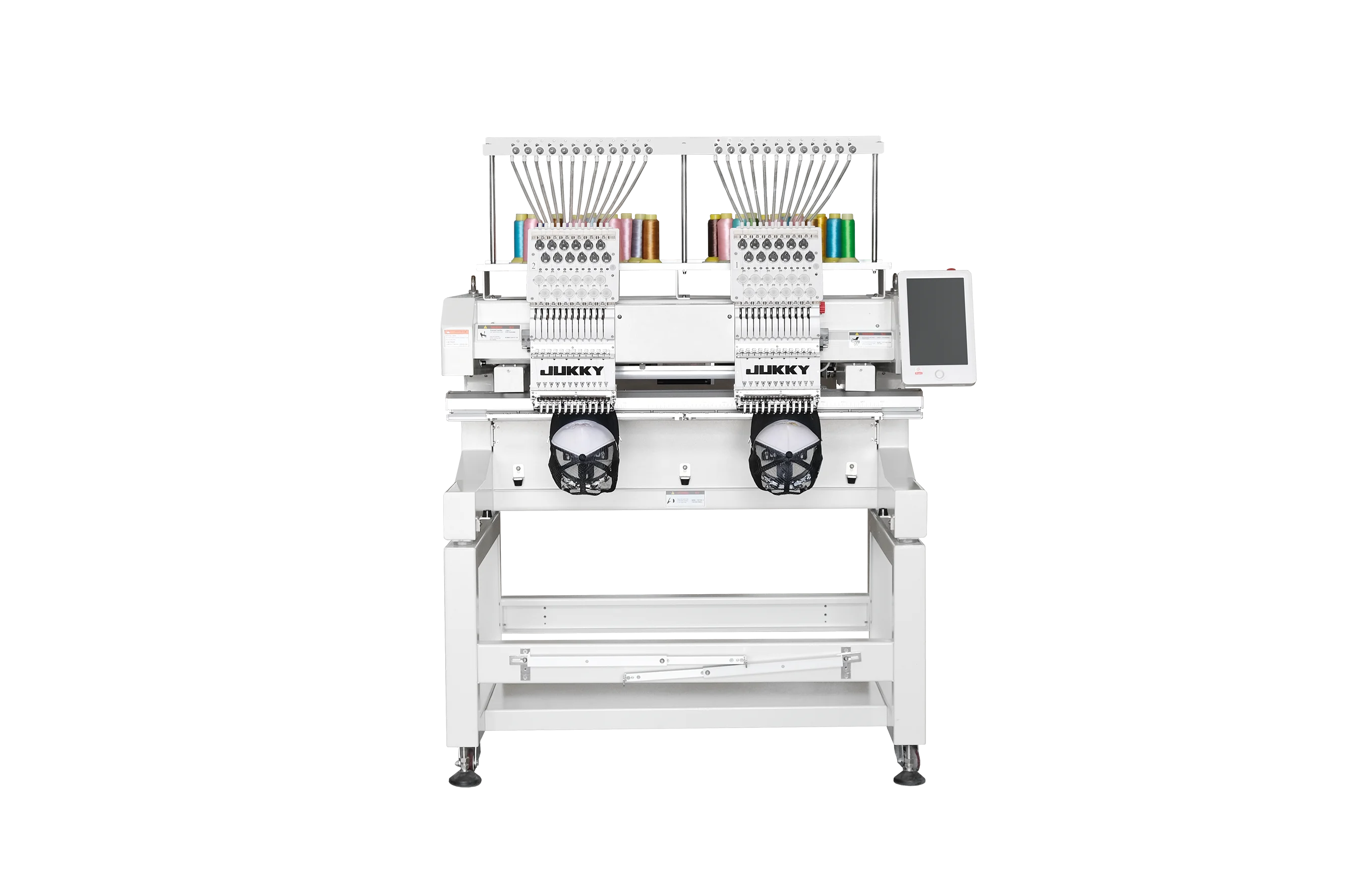 JK1202 Industrial Single Head Automatic Embroidery Sewing Machine Computerized Retail Printing Shops New Motor cap machine