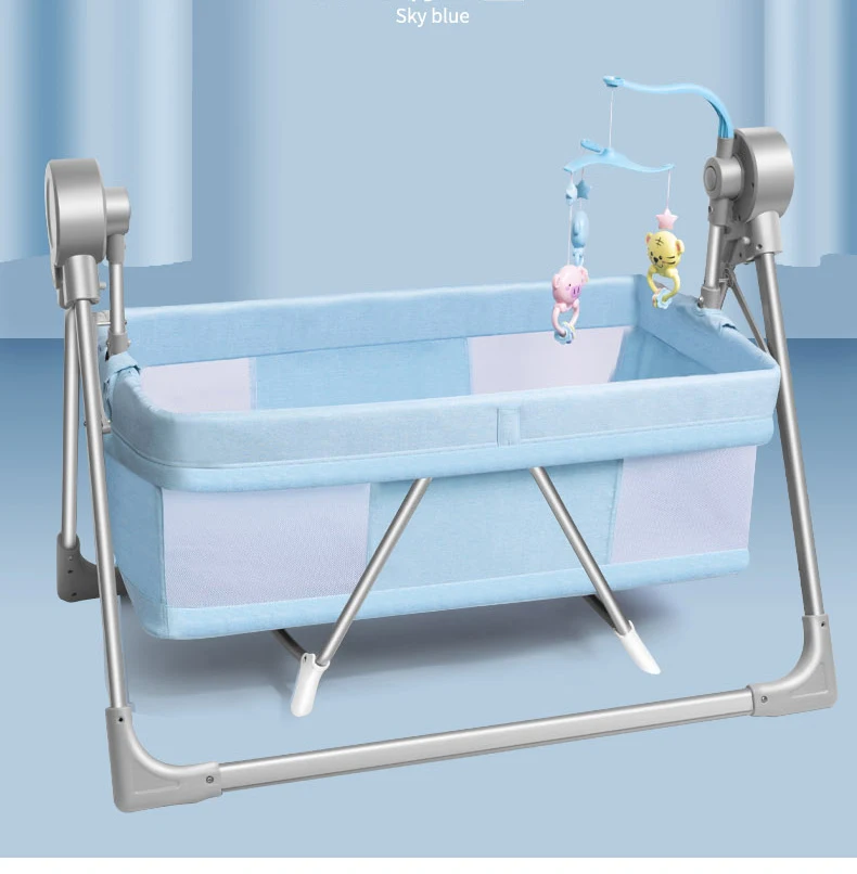 
Foldable baby crib bed multi function folding portable baby crib 