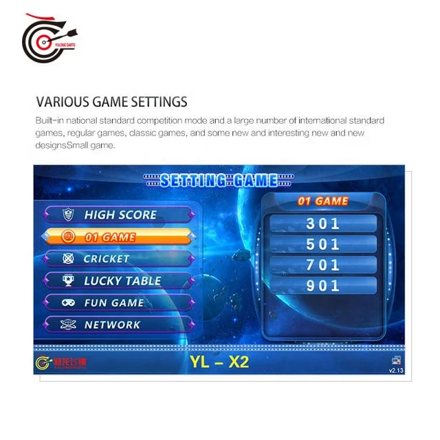 
Arcade coin accepter darts machines with soft-tip darts DART GAME MACHINE 