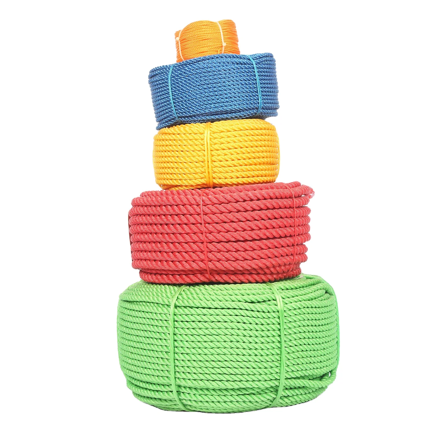 3mm -20mm Twisted Polyethylene Rope Mooring  Marine Fishing Floating PP Nylon Boat Sailing PE Rope