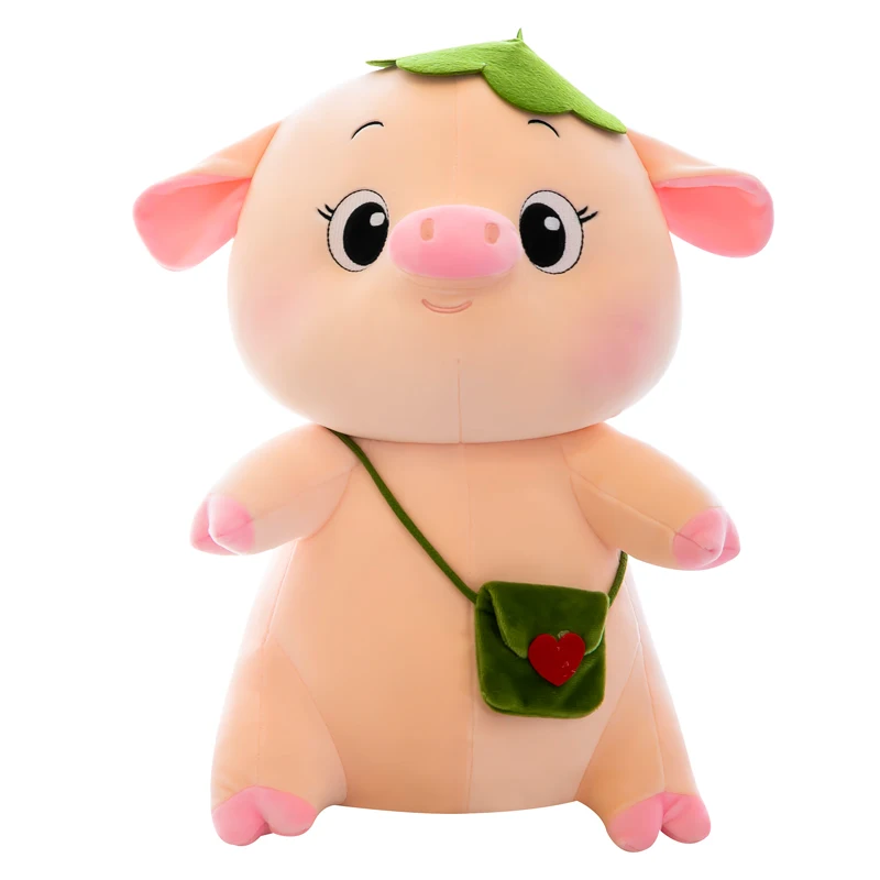 Lovely Baker pig stuffed toy big pig stuffed animal toy