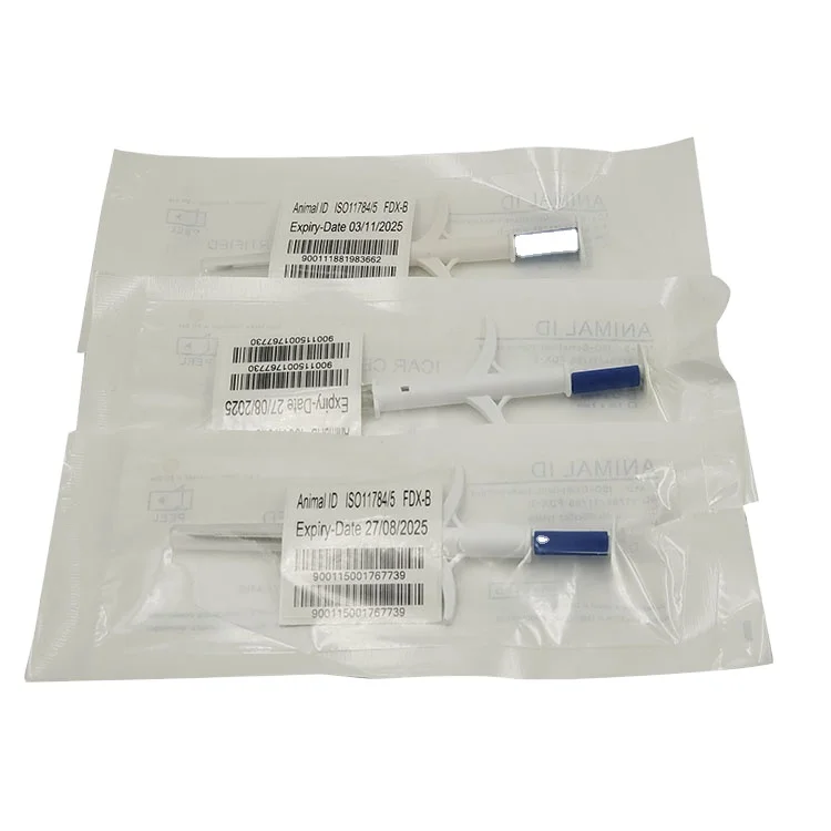 Рафид FDX-B 134,2 кГц/13,56 МГц Nfc животный микрочип Rfid скота импланты с шероховатой поверхностью для отслеживания