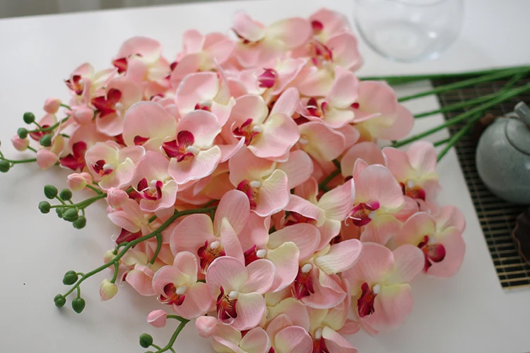 China supplier artificial orchid wedding decor flower for sale