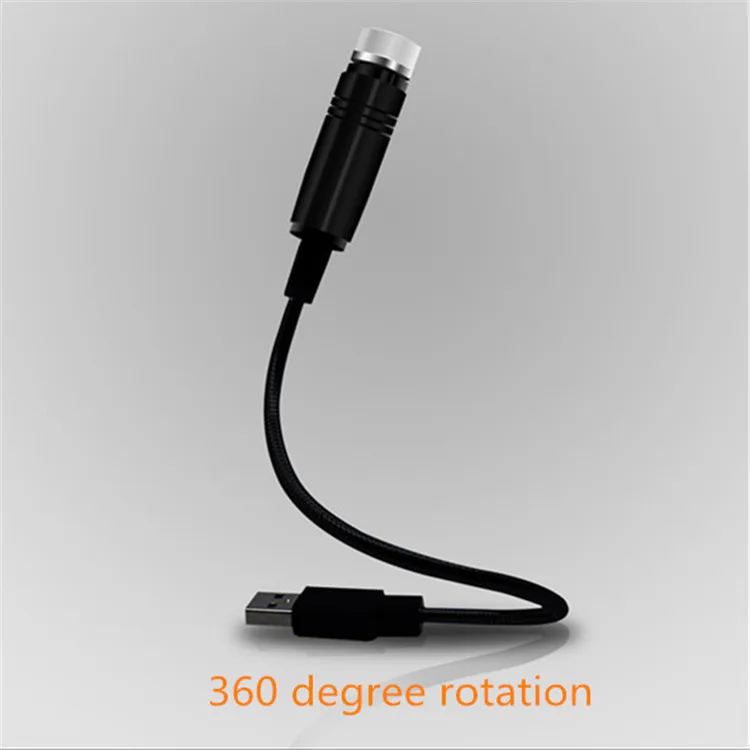  Светодиодная лазерная проекция на крышу автомобиля атмосферный свет с USB звездный ночной декор лампа