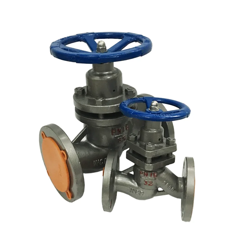 China Factory-Made Cast Steel Plunger Valve High-Temperature Resistant Manual Plunger Stop Valve U41SM-16C Boiler Blowdown OEM