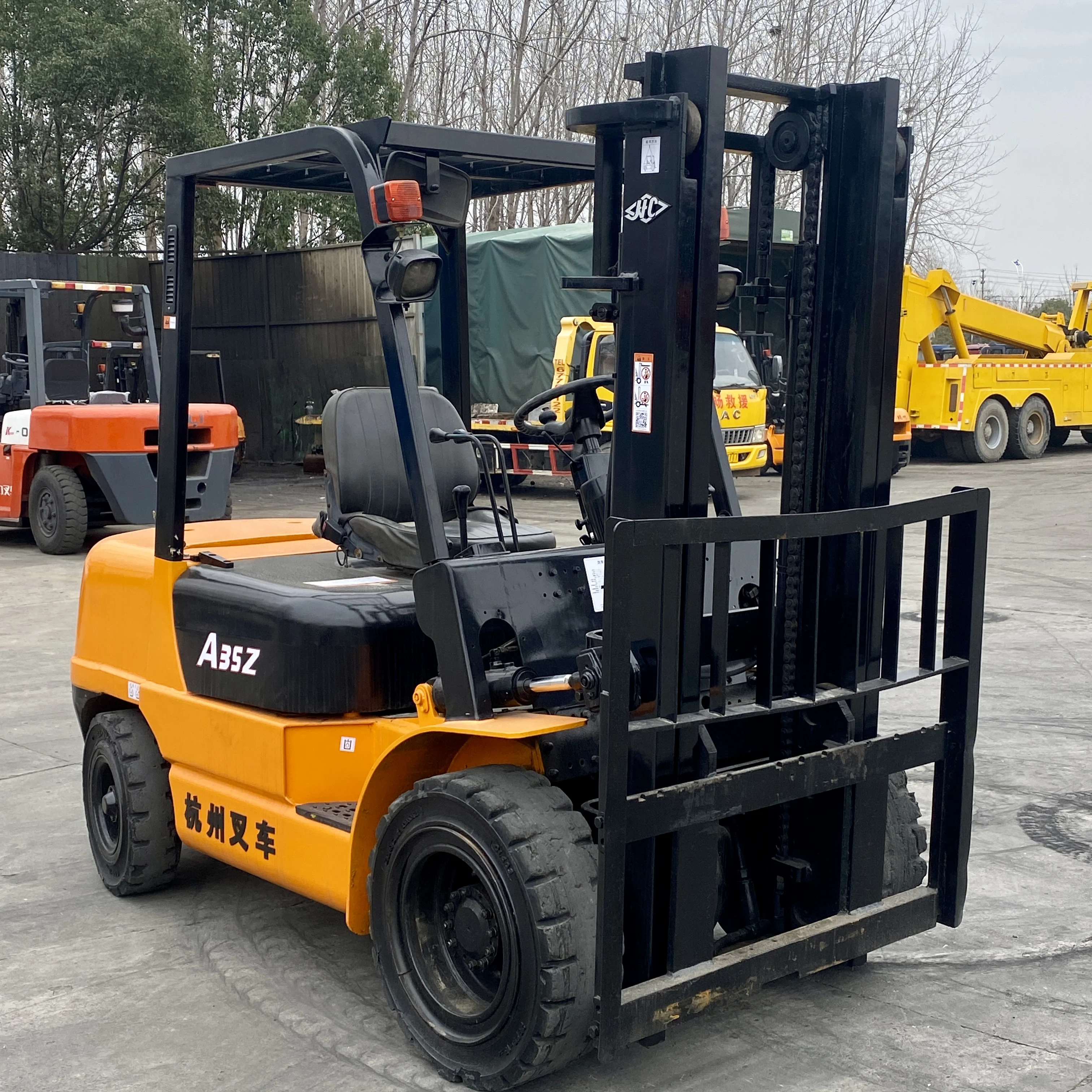 Chinese Brand 3.5 Ton HANGCHA Forklift Used Forklift HANGCHA A35Z For Sale.