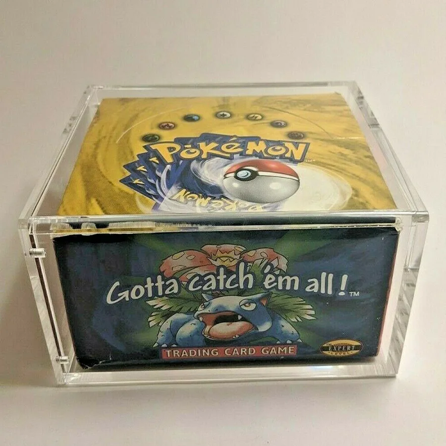 Spring Sign Factory Cheap Acrylic Display Case for Pokemon Storage