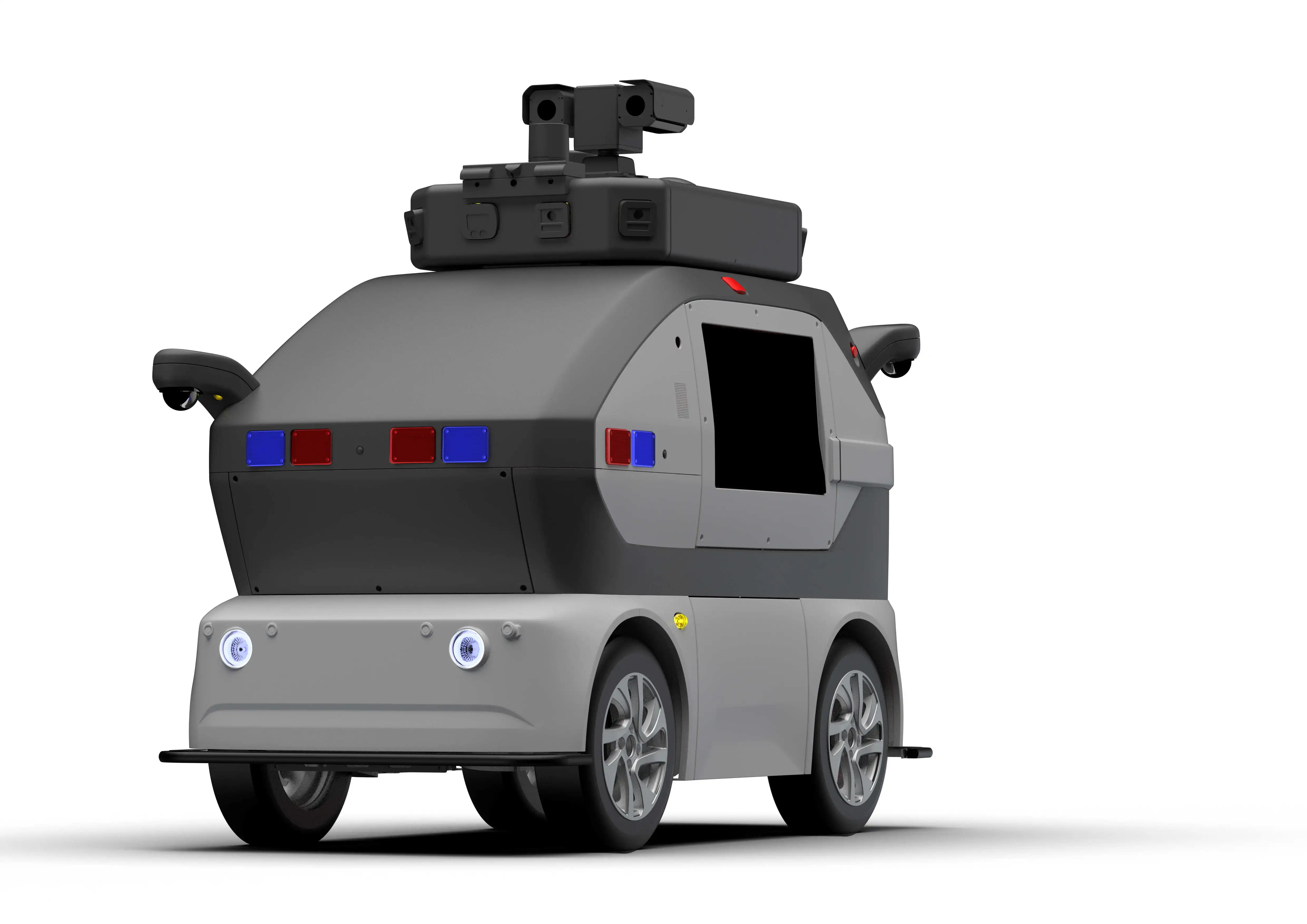 Commercial Autonomous Scheduling Task Business Safety Robot AI Guard Security Patrol Robot