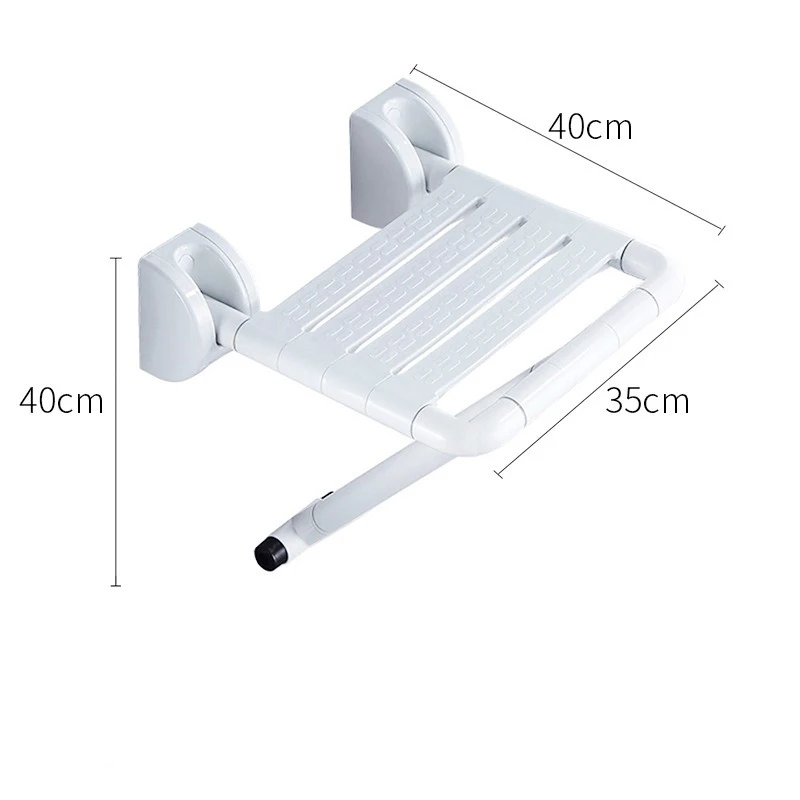 Bathroom Fittings Foldable Safe Anti-bacteria Swing Up Elderly Disabled Toilet Shower Seat Shower Chair