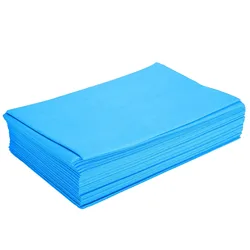 Disposable Bedsheet Spa Massage Table Sheets Esthetician Supplies Tattoo Bed Covers Blue