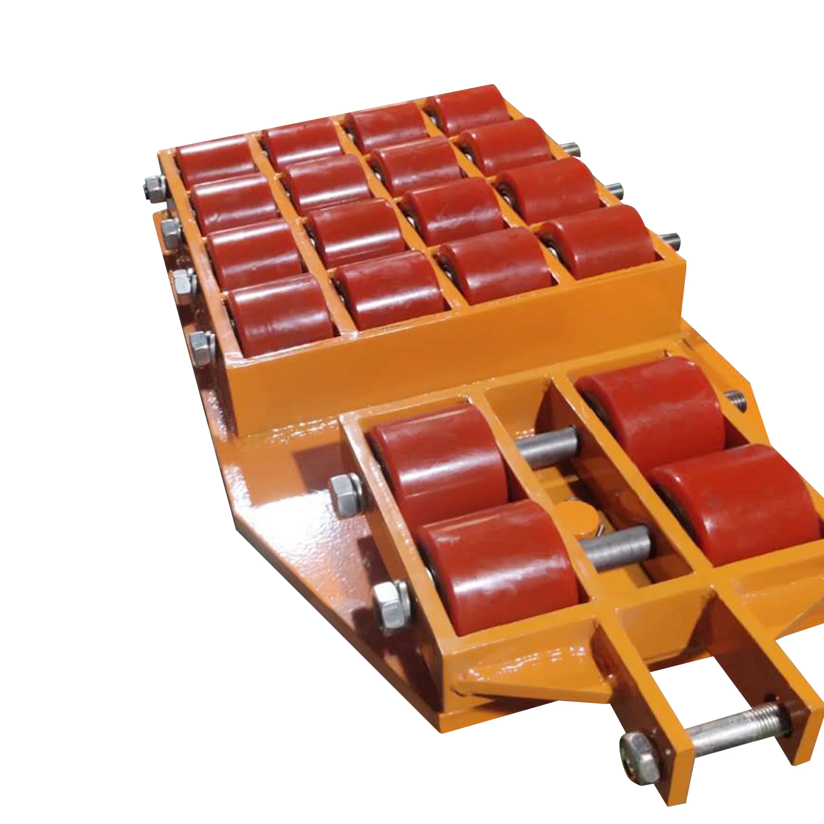 6t 8t 12t Heavy load  convenient operartion Machine Rotating Moving Skates Trolley