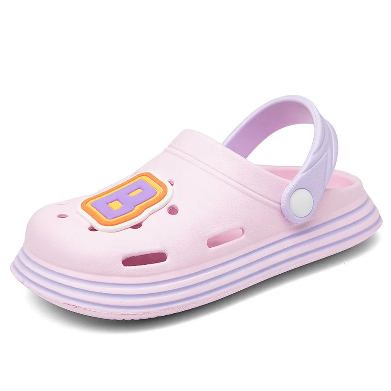 
New design factory hot sales outdoor summer High quality sandals eva kids clogs shoes 