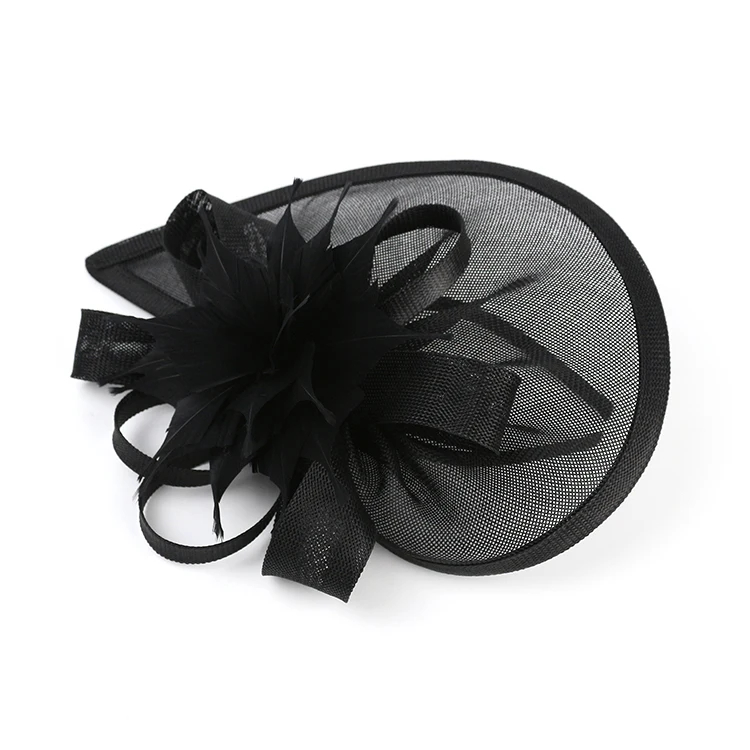 Tea Party Sinamay Fascinator Kentucky Derby Hat Pillbox Hat Headband for Cocktail Wholesale