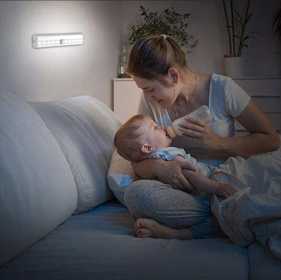 Best Cheap new materials hot selling led children night light desk lamp Rechargeable Cabinet PIR Motion Sensor Light