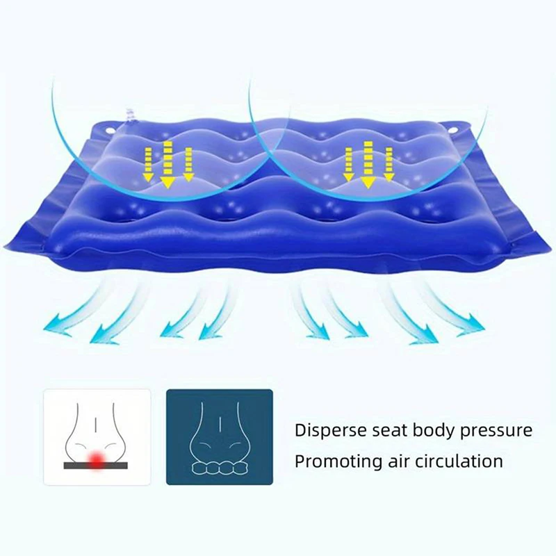 Wholesale custom Square breathable hollow seat cushion plastic seat cushion Office seat cushion