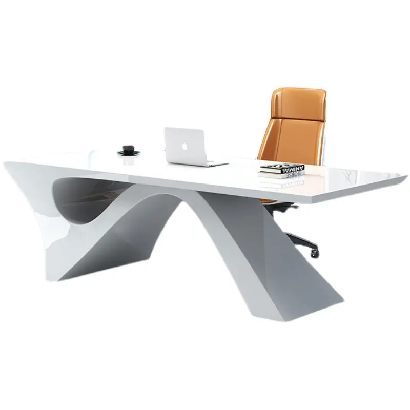 Simple Paint Boos Desk President Computer Table Modern Executive Desk And Chair Manager Office Table