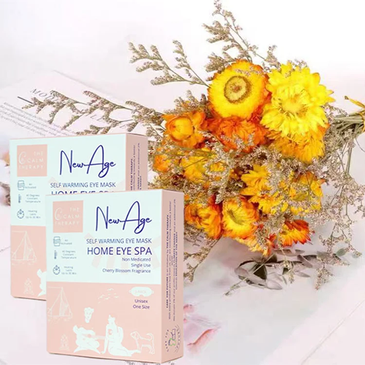 New Arrival Warming Fragrance Relieve Fatigue Relaxing Hot Compress Self Heating Heated Steam Eye Mask