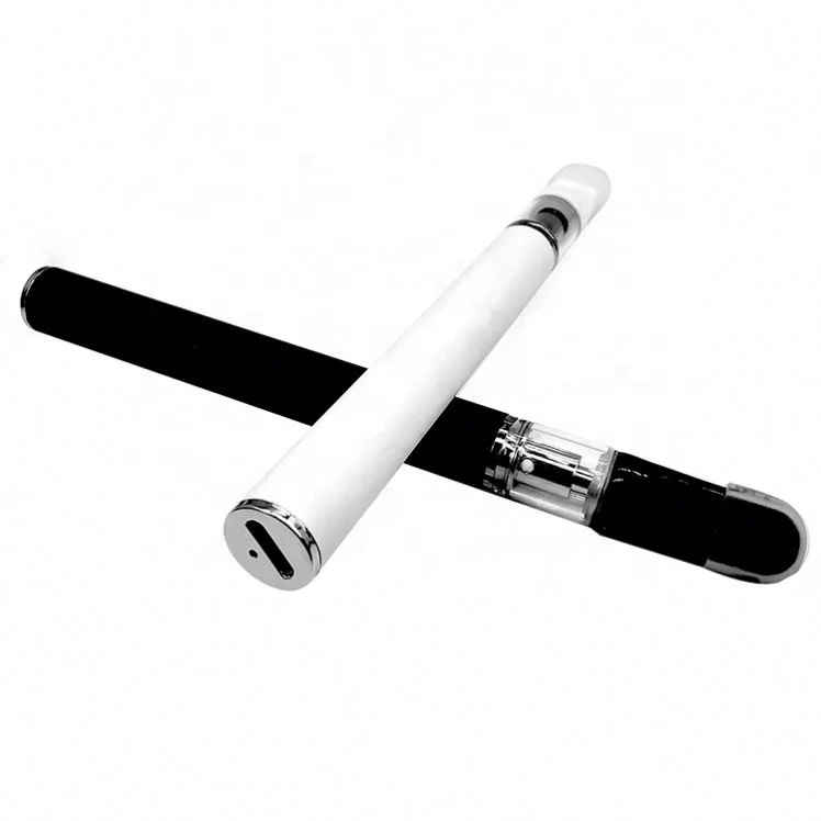 empty 510 disposable CBD oil cartridge .8ml 1ml ceramic coil CBD vape pen 350mah rechargeable use