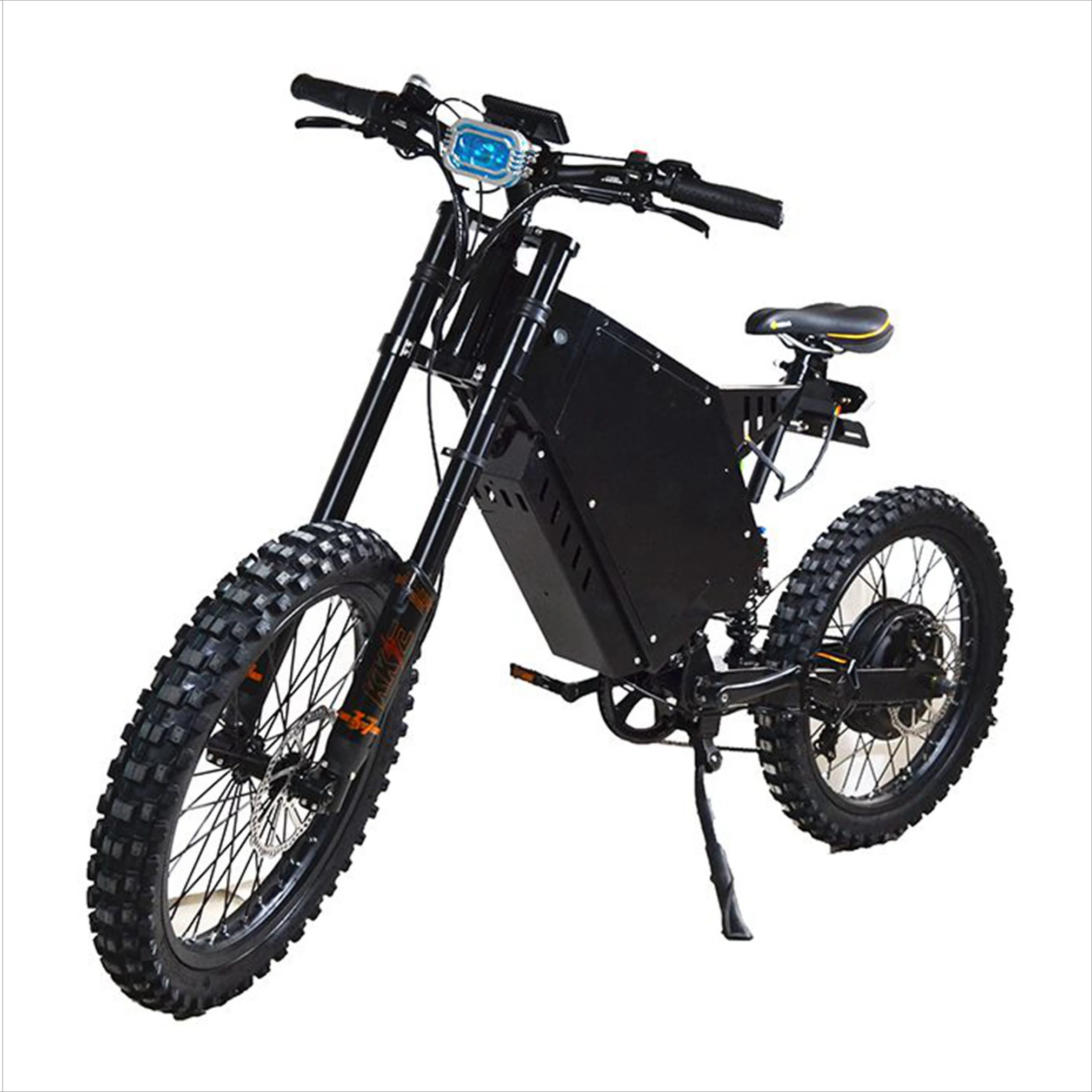 Электрический внедорожный мотоцикл Enduro 19 дюймов 8000 Вт 72 в высокая скорость 126