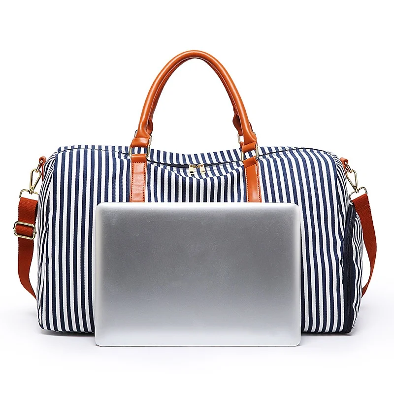 New Design Canvas Travel Storage Bag Multifunctional Large Capacity Leisure Shoulder Bag