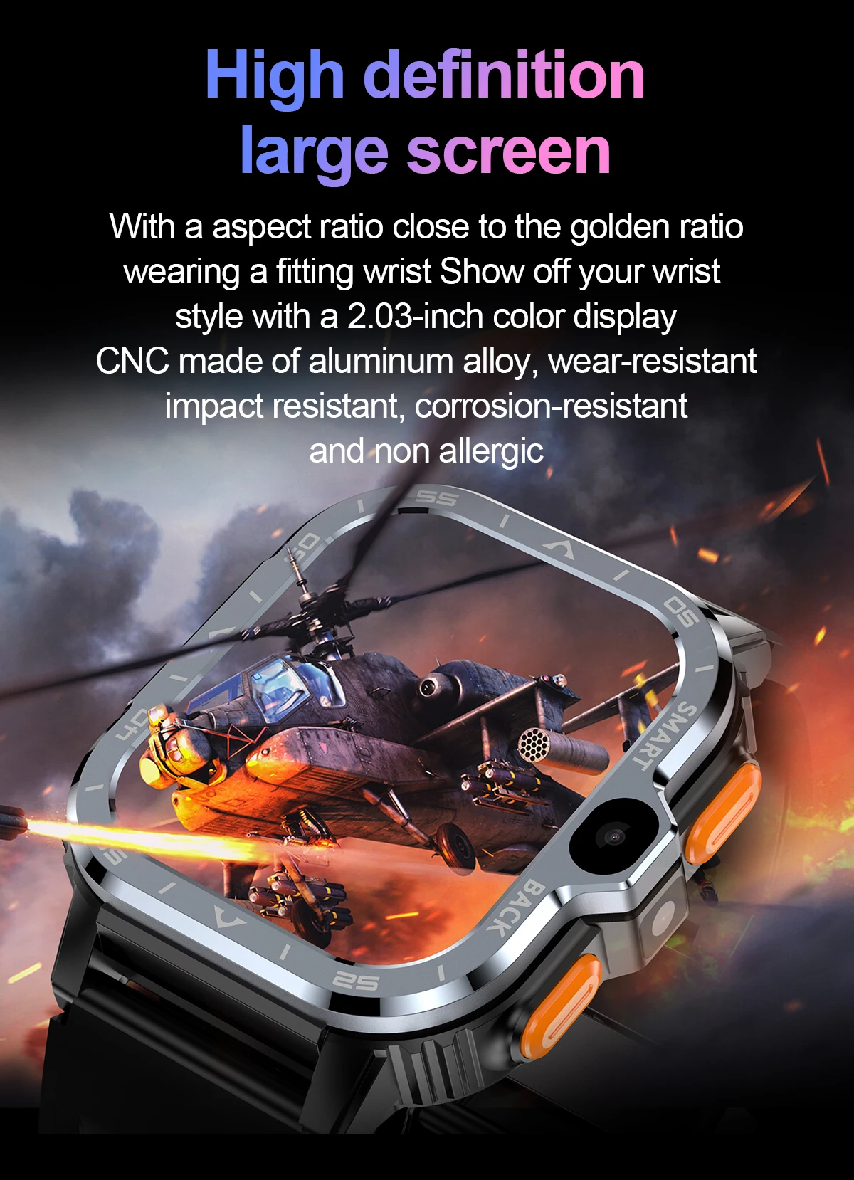 2023 New popular 4G smart watch hot sale DW88 DW89  WiFi GPS inserted SIM card 4G network 4+64GB Android System Smart watch