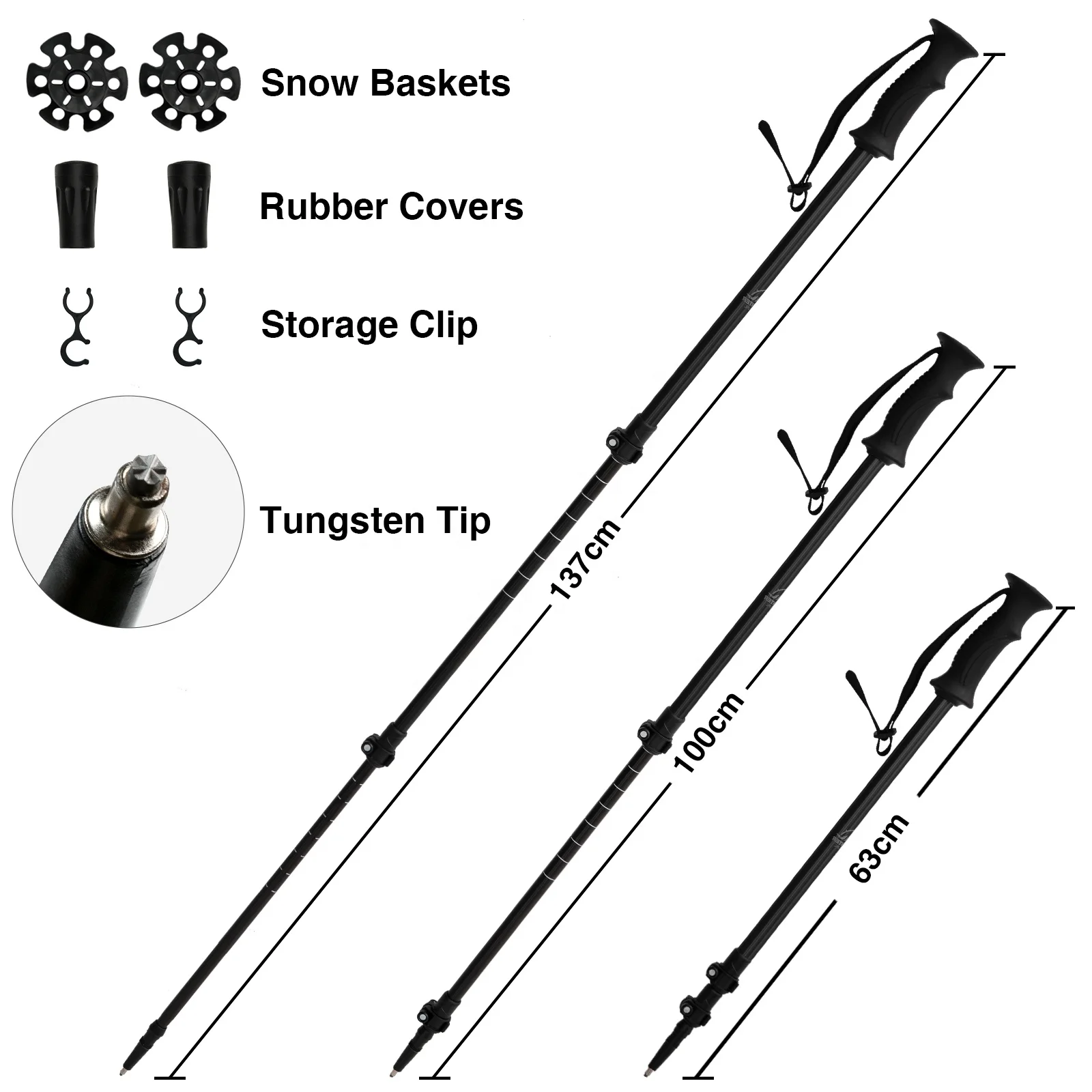 FUNWINTER ski snowshoes snow walking Factory Outlet snow winter hiking shoes outdoor shoes for men