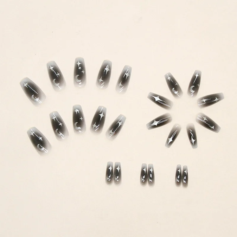 Top Seller 2024 24 Piece Press-on Nails Prep Kit Short Nail Art Press Ons Stick On Nails Press