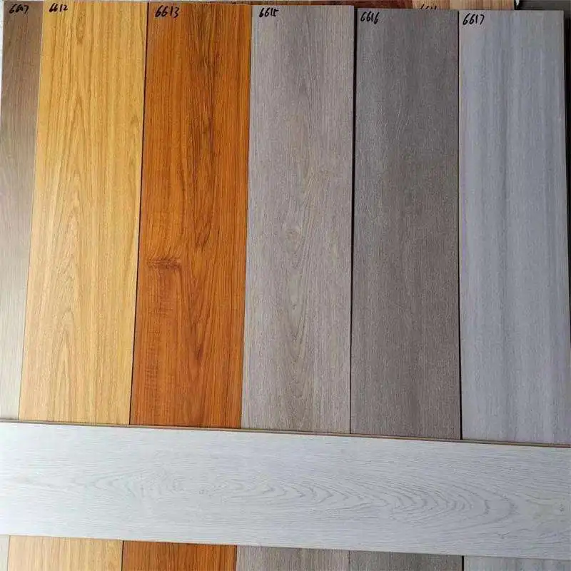 Waterproof Luxury Vinyl Floor Sticker Indoor Adhesive Linoleum Vinyl Wood Click Pvc Lvt Vinyl Flooring