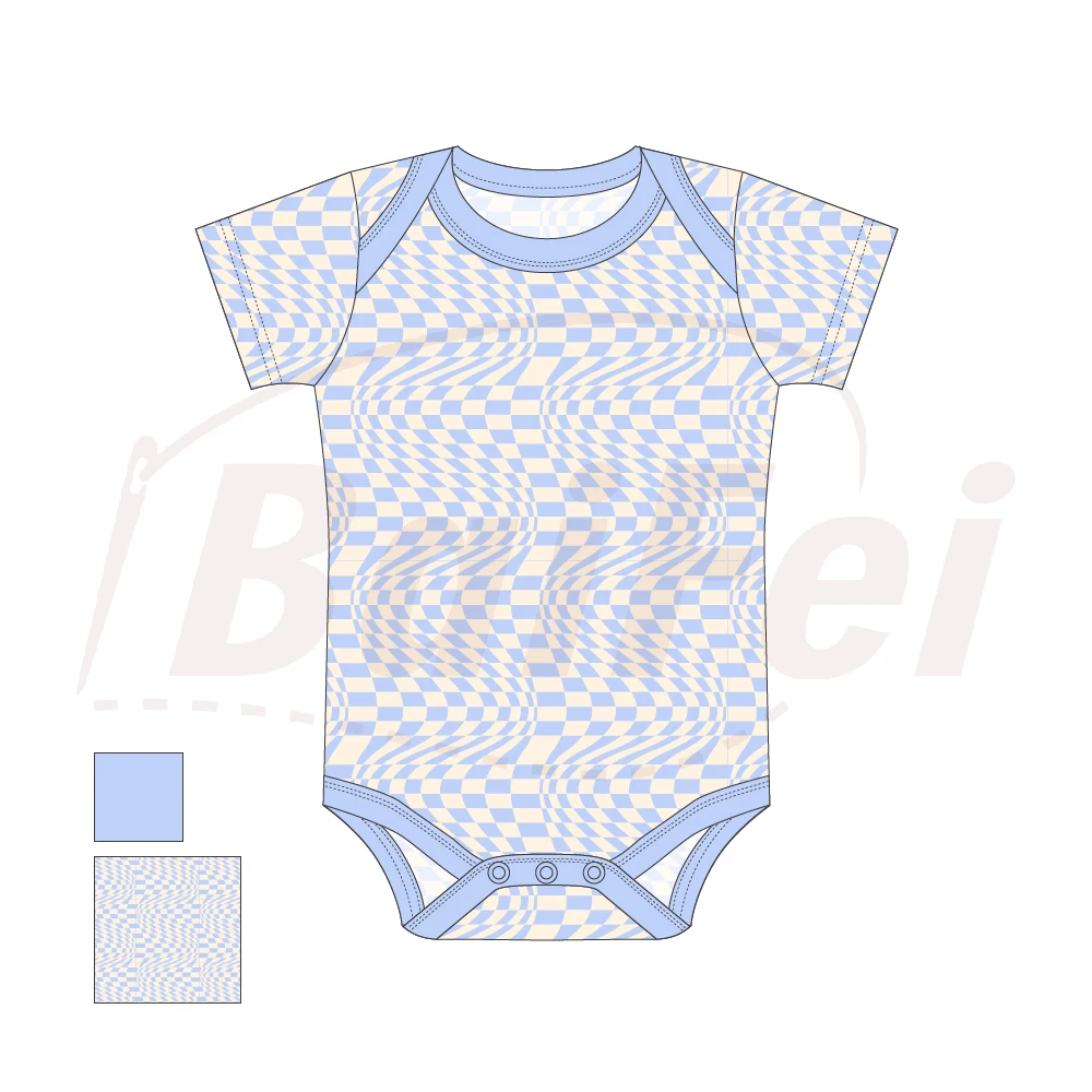 New Born Baby Clothes Printed 95% Bamboo 5% Spandex Jumpsuit Knitted Infant Sleepsuit Newborn Baby Clothes Bamboo Pajamas